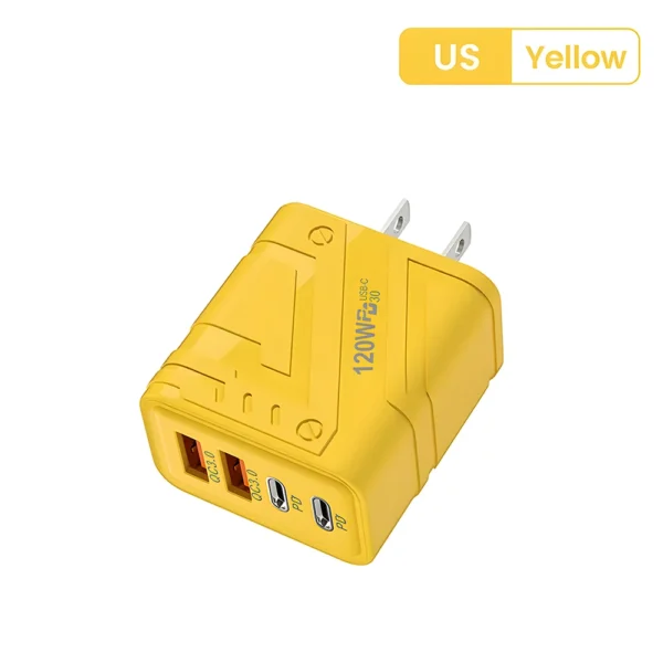 4 Ports USB C PD Charger Quick Charge 3.0 Type C USB Phone Chargers Fast Charging Adapter For iPhone 15 14 Samsung Xiaomi Huawei - Image 19