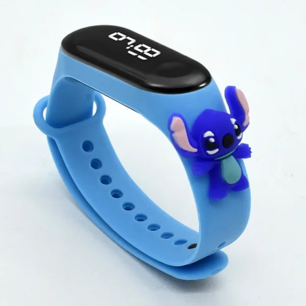12PCS Stitch Children Watches Girls Waterproof Sport Touch Screen Watch for Women Waterproof Digital Clock Bracelet Gifts Toys - Image 67