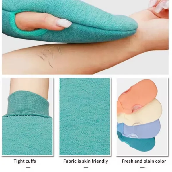 1pc Bath for Peeling Exfoliating Body Cleaning Scrub Mitt Rub Dead Skin Gloves for Shower Body Brush Towel SPA Foam Body Massage - Image 6