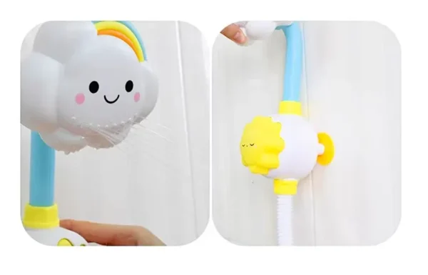 Kids Bath Toys Water Game for Kids Clouds Model Faucet Shower Water Spray Kids Toy Splashes Bathroom Sprinkler Kids Toy - Image 15