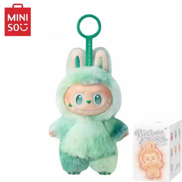 MINISO V3 Labubu Doll The Monsters High Quality Vinyl Face Toy Collect Desktop Cute Keychain Decoration Trendy Plush Doll Gifts - Image 8