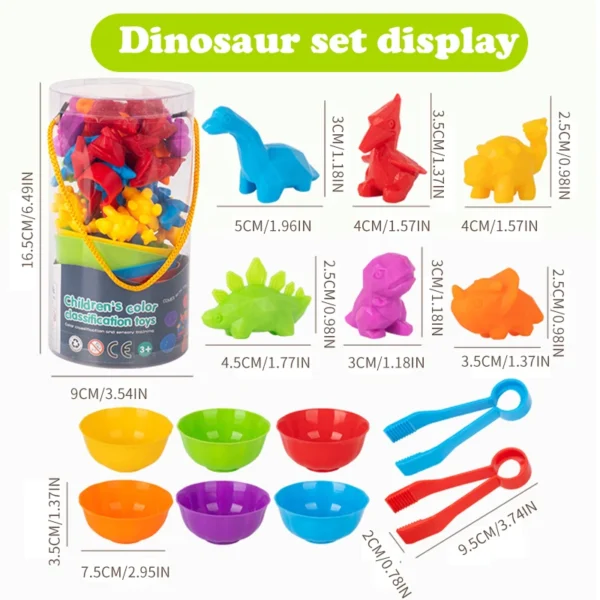 Animal series children's early education enlightenment counting toys teaching aids family cognitive classification toys - Image 6
